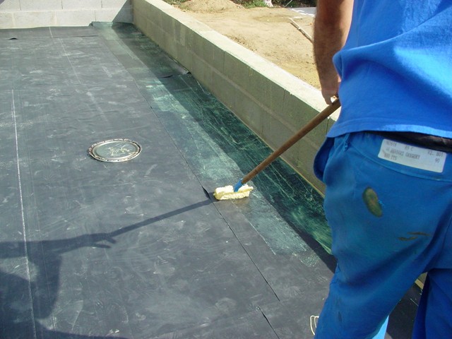 Marouflette en silicone pour pose de membrane EPDM