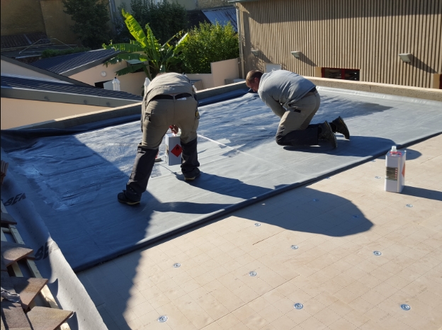 Lé Film de protection toit-membrane toiture toiture 1,5m x 20m 